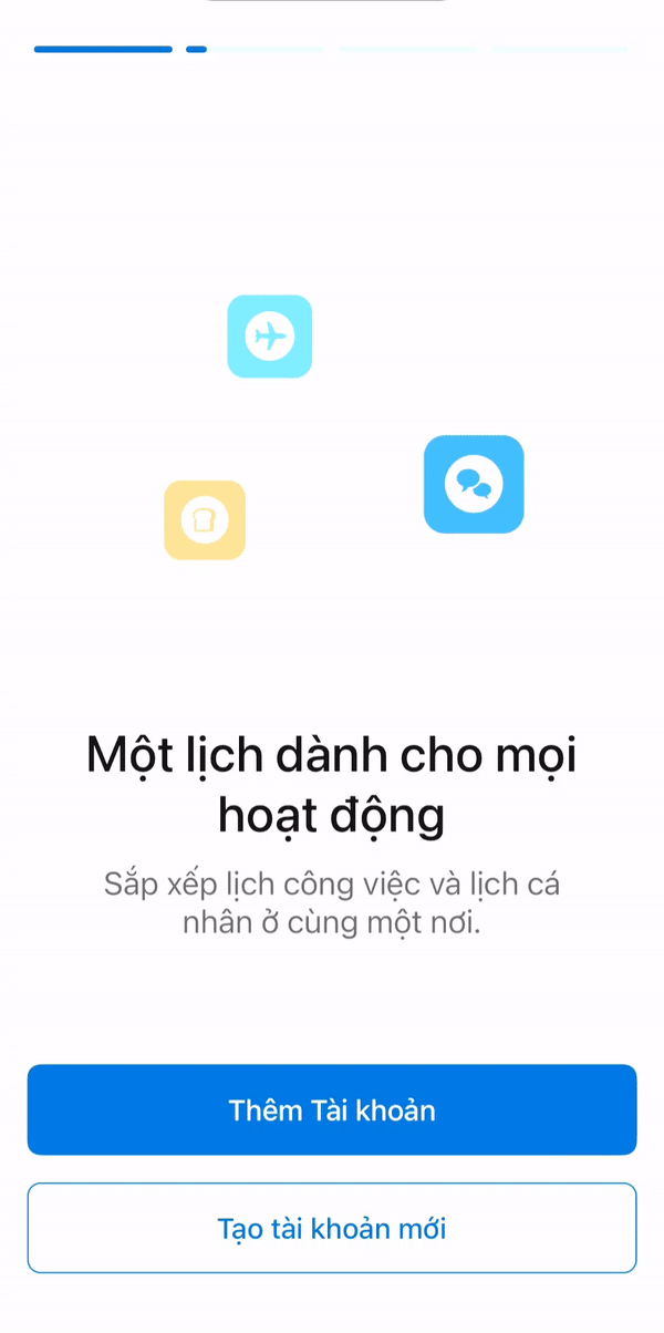iOS Outlook Setup Step 2 Animation